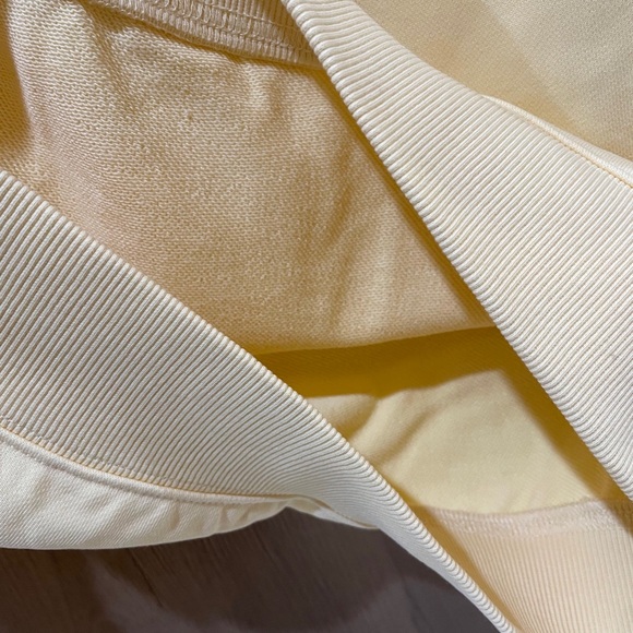 Parke Oversized Mock Neck • Butter Yellow Varsity (Lightweight) - Picture 7 of 7